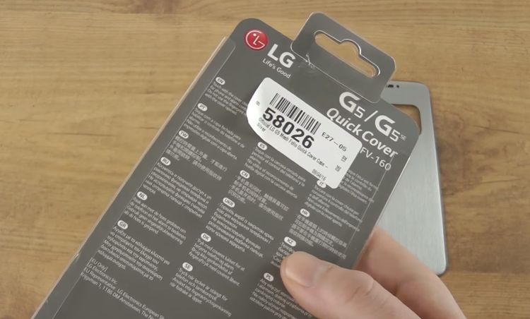 LG G5 SE back