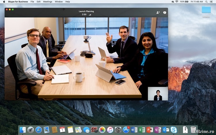 Azi a pornit Skype for Business Mac Preview