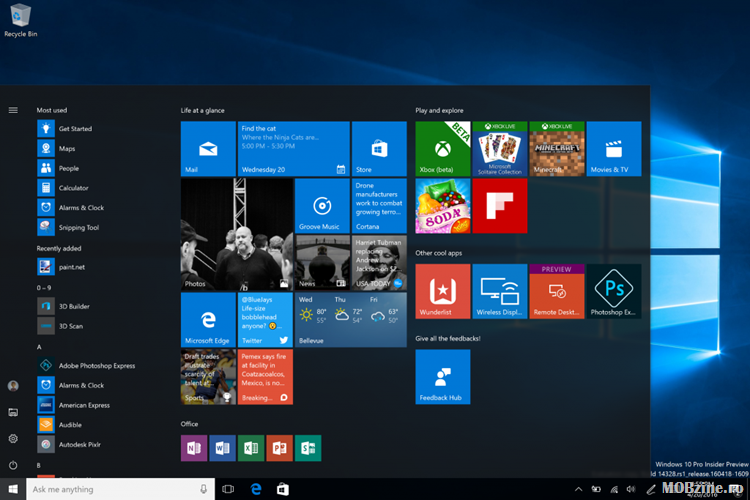 Un build extrem de important pentru PC: Windows 10 Insider Preview (14328), e gata de download. Aflati ce e nou!