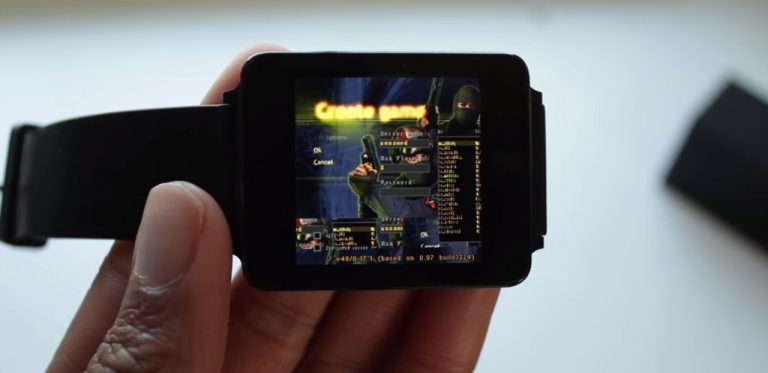 VIDEO: Counter Strike pe un ceas cu Android Wear