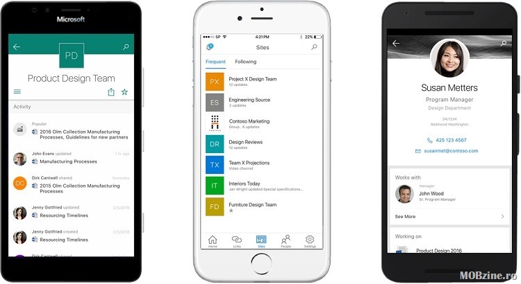 Microsoft anunta SharePoint Server 2016, noua aplicatie de smartphone si elemente noi pentru OneDrive