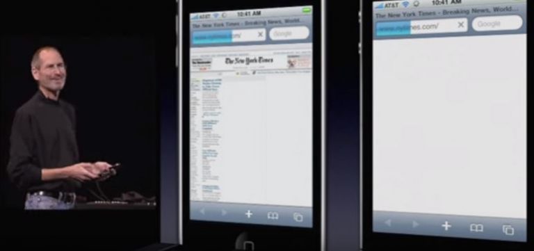 Video: o colectie de momente Steve Jobs, la 9 ani de la lansarea iPhone