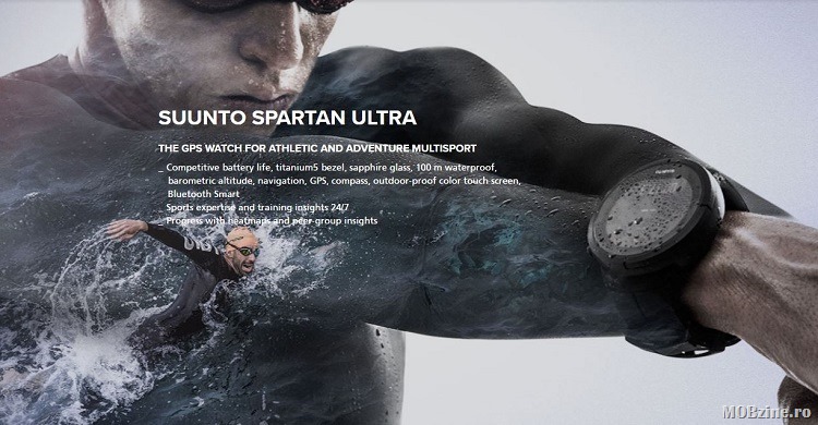 Suunto a lansat gama de ceasuri Spartan Ultra cu GPS