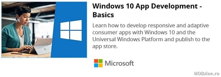 RECOMANDARE: curs gratuit de bazele programarii UWP pe Windows 10