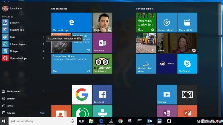Al doilea build de Windows 10 Insider Preview (14367) venit intr-o saptamana pentru PC si Mobile! Vedeti ce e nou.