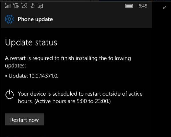 Windows 10 Mobile Insider Preview Build 14371 lansat in Fast Ring. Multe bugfix-uri!