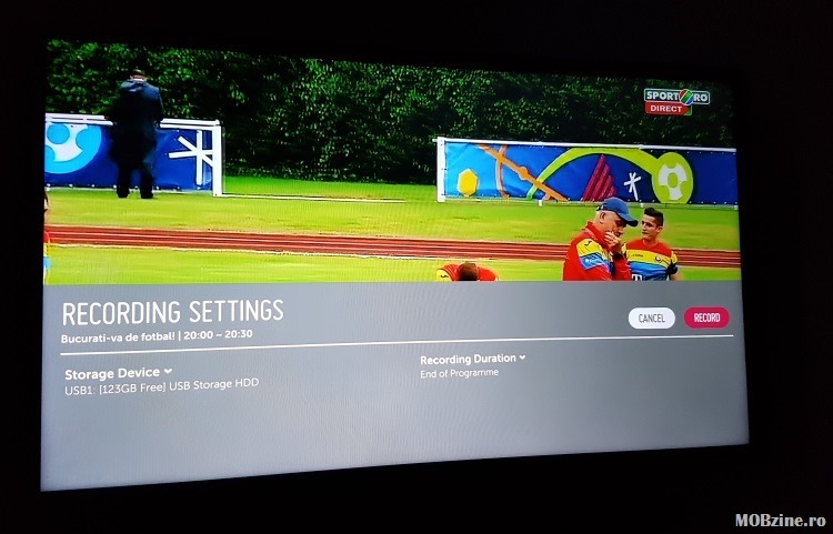 Tutorial: cum inregistrezi (programat) emisiunile TV pe un smart TV LG cu webOS