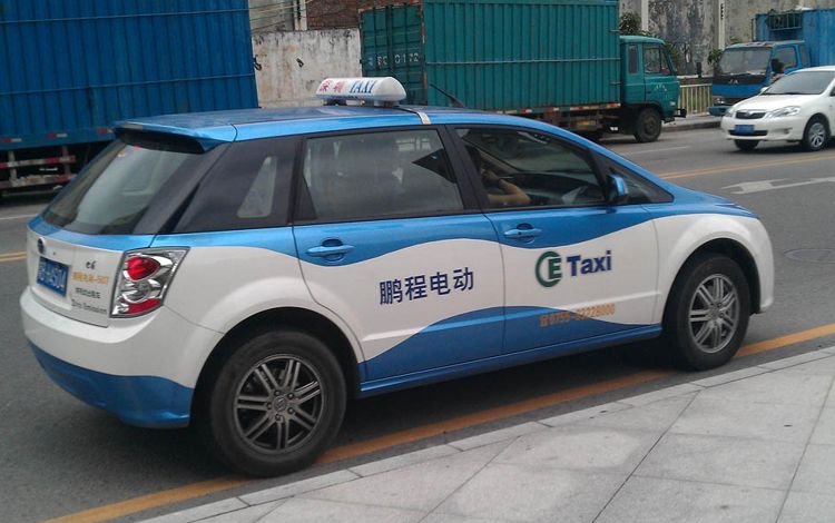 Shenzhen-BYD-E-Taxi