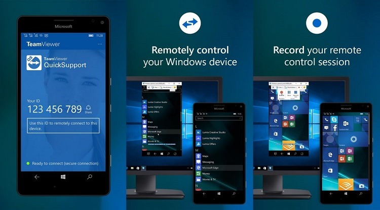 Cum accesezi de la distanta un aparat Windows Mobile: cu TeamViewer QuickSupport