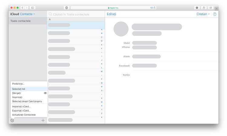 iCloudContacts