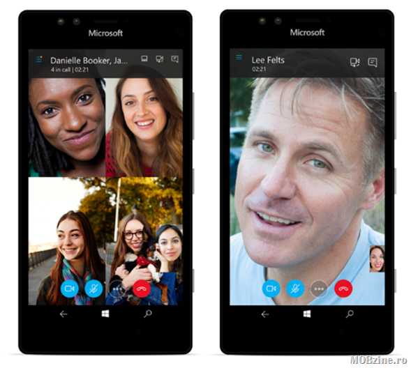 Versiune noua de Skype Preview pe Windows 10 Mobile Anniversary Update