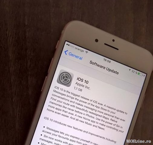iOS 10 e gata de download, nu va grabiti sa il instalati ca va poate strica telefonul!