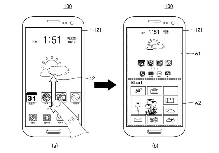 Samsung patenteaza un smartphone ce foloseste Android si Windows Mobile!