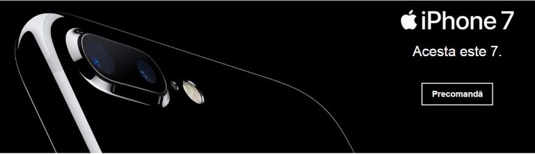 iPhone 7 si iPhone 7 Plus disponibile pentru precomanda la Orange