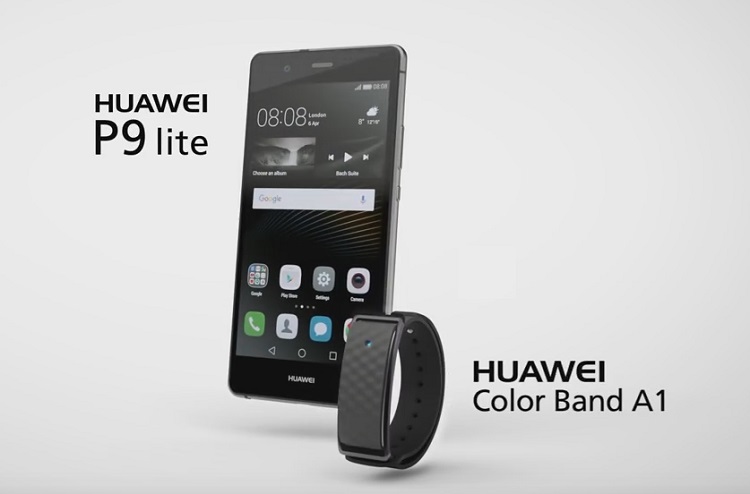 Huawei P9 lite iti aduce gratuit bratara de fitness Colour Band A1