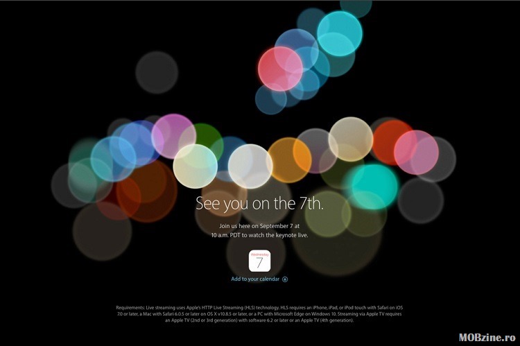 Cum vezi live lansarea Apple iPhone 7