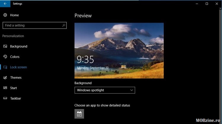 Sfat: cum setati imagini deosebite pe lockscreen-ul din Windows 10 AU via Windows Spotlight