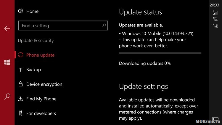 Varianta oficiala a Windows 10 Anniversary Update primeste update-ul 14393.321. Alfați ce e nou!