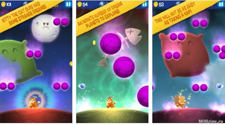 Recomandare: Cat Nip Nap, un joc distractiv facut de programatorii Candy Crush Saga