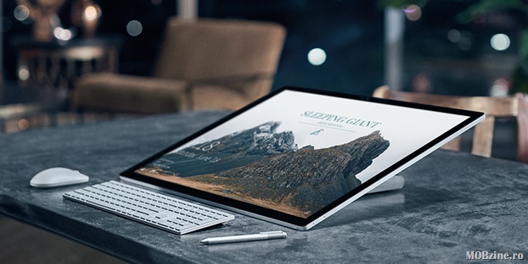 Asa arata Surface Studio, primul PC all-in-one facut de Microsoft
