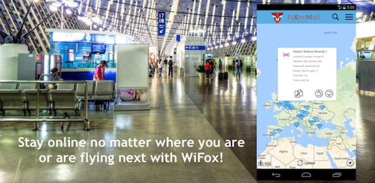 Recomandare: WiFox aplicatia de unde obtineti parolele hotspot-urilor free din aeroporturi