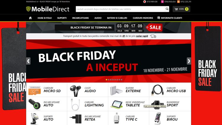 Black Friday pe MobileDirect.ro