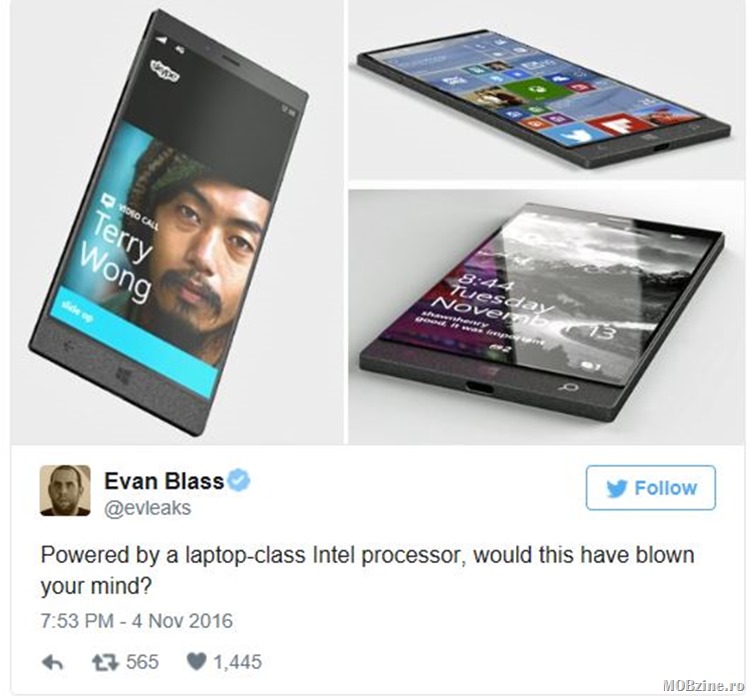 Un zvon ucis din fasa: Surface Phone-ul cu cipset Intel e fapt un prototip Dell, inchis odata cu decizia Intel de a opri productia de cipset-uri pentru smartphone