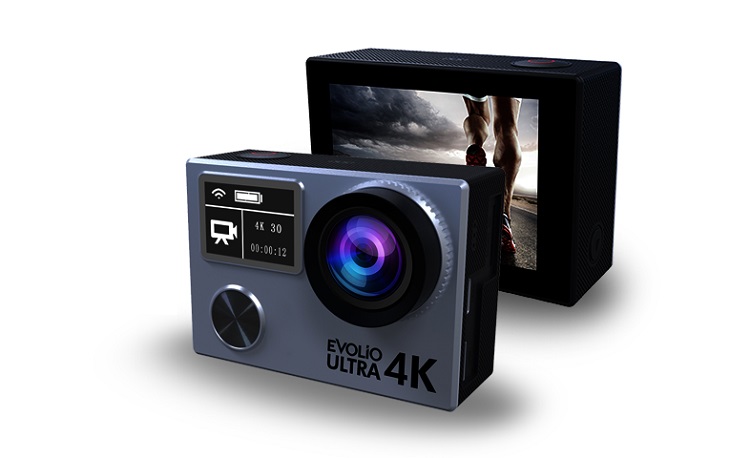 Evolio iSmart Ultra, action-cam capabil sa filmeze 4K