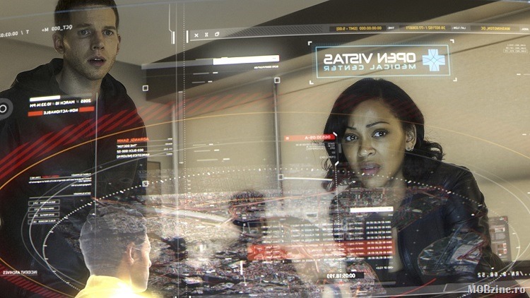 MINORITY REPORT: L-R: Stark Sands and Megan Good in MINORITY REPORT airing Monday, Sep. 21 (9:00-10:00 PM ET/PT) on FOX. CR: Bruce MacCauley / FOX. © 2015 FOX Broadcasting.