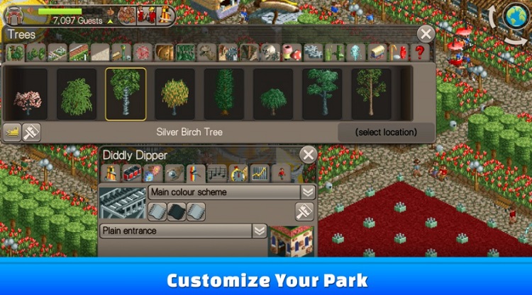S-a lansat RollerCoaster Tycoon Classic pentru Android si iOS