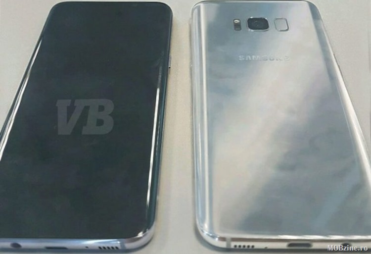 Primele imagini mai clare cu Galaxy S8 ne arata un format Edge si senzor de amprenta pe spate!