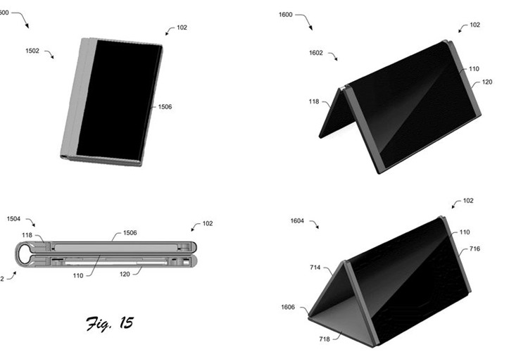 Un patent Microsoft ne arata un concept Surface Book pentru telefon. Sa fie Surface Phone?