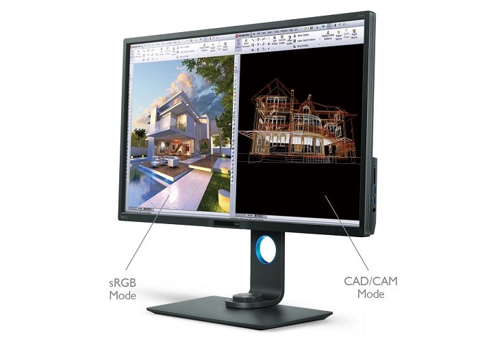 Monitoare BenQ dedicate utilizatorilor de CAD/CAM si arhitectilor