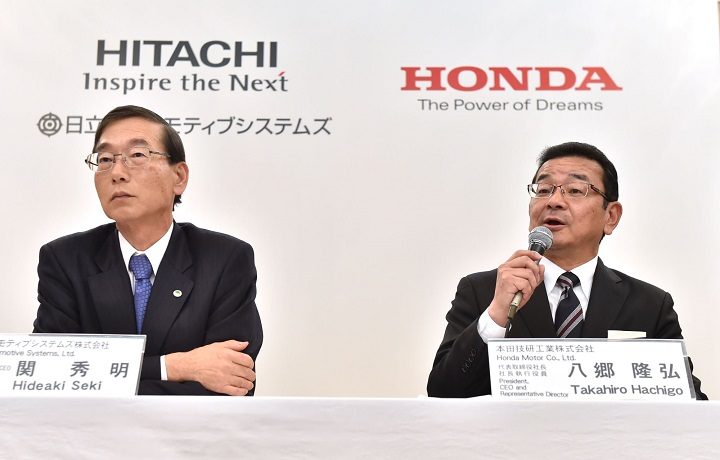 Hitachi se aliaza cu Honda pentru a produce motoare electrice