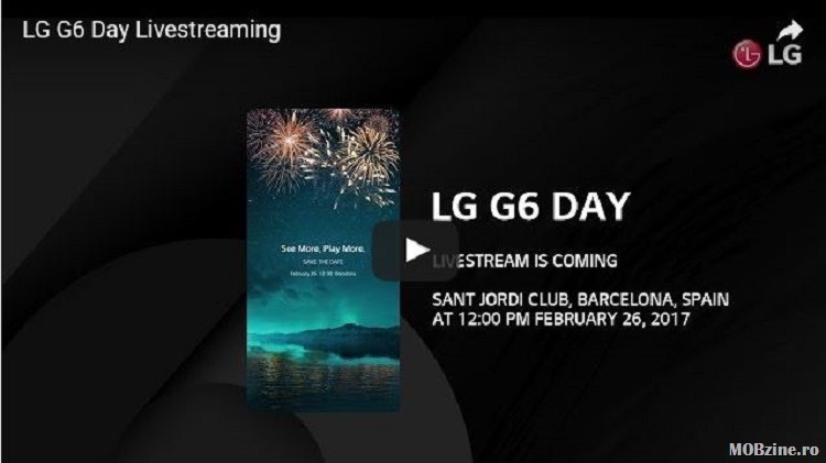 Cum urmariti live lansarea LG G6 de la MWC 2017
