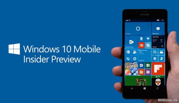 Avem si Windows 10 Mobile build 15031 Insider Preview, pe Fast Ring. Aflati ce e nou