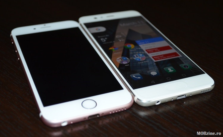 Pe scurt, Huawei P10 vs iPhone 6s la capitolul design