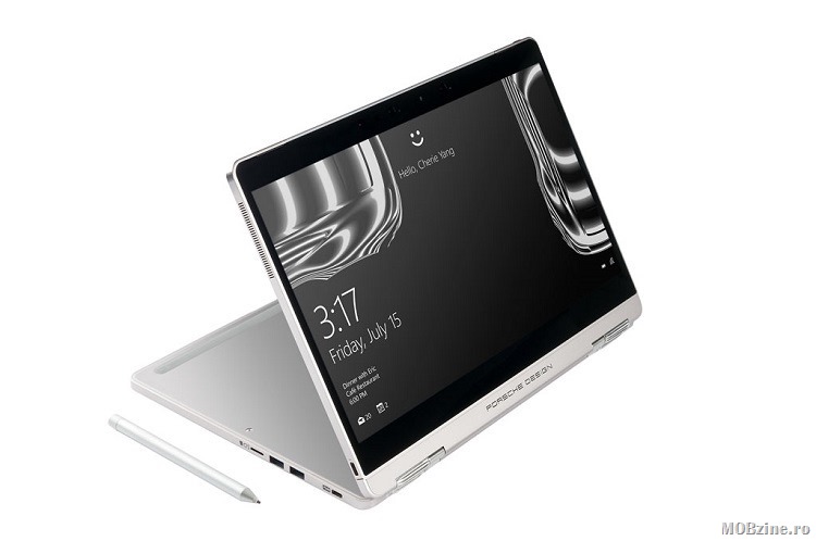 Asa arata hibridul 2-in-1 Porsche Design BOOK ONE cu Windows 10 Pro