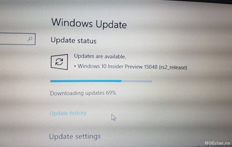 Windows 10 Insider Preview PC si Mobile au primit al doilea build din Fast Ring intr-o saptamana: 15048