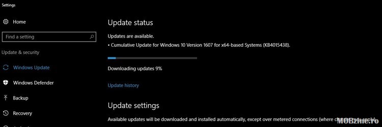 Un nou update de Windows 10 pe oficial: 14393.969