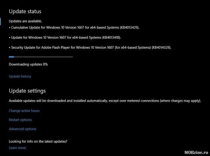 Patch tuesday de martie repara foarte multe bug-uri si aduce Windows 10 de PC si Mobile la versiunea 14393.953