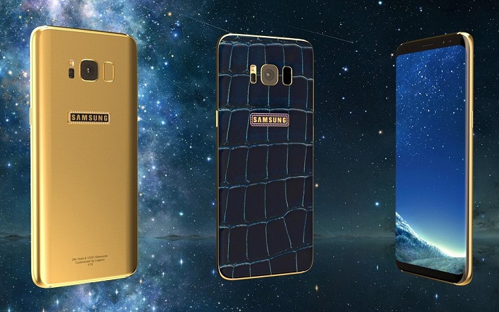 Samsung Galaxy S8 placat cu aur, de la Legend