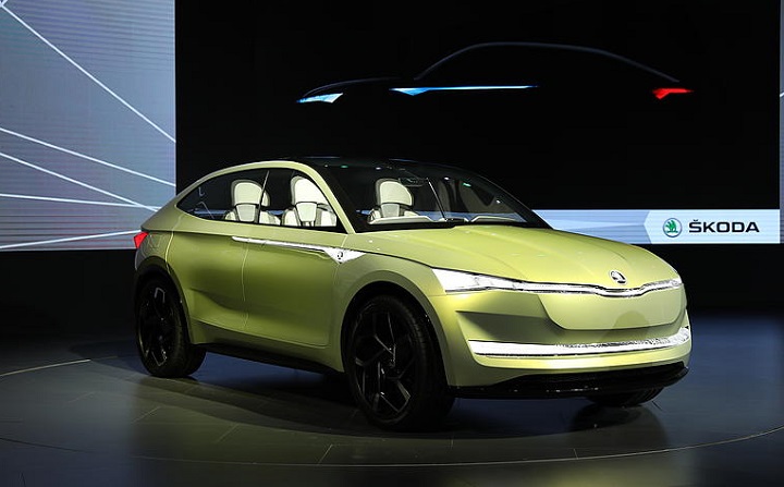 Vision E, un concept de vehicul integral electric de la Skoda