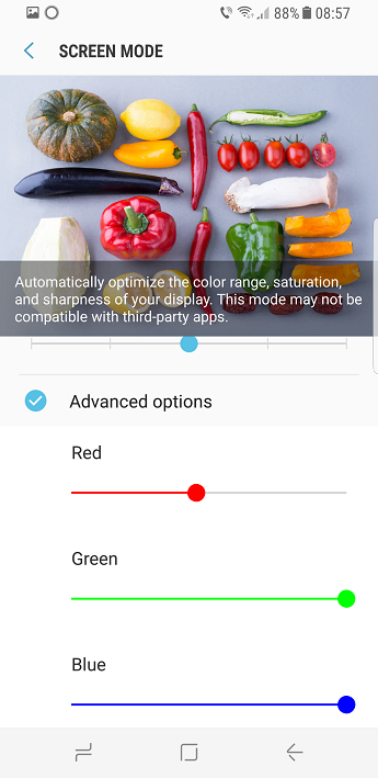 A venit si in Romania patch-ul redtint pentru Samsung Galaxy S8 si S8+