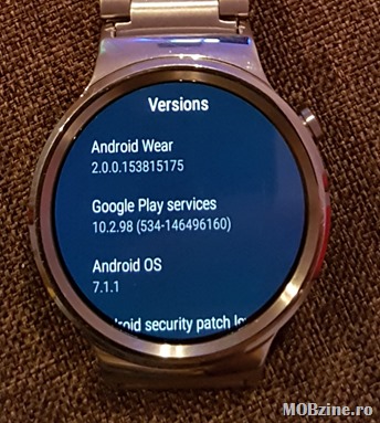 Primul model Huawei Watch primeste update-ul Android Wear 2.0 si in Romania!