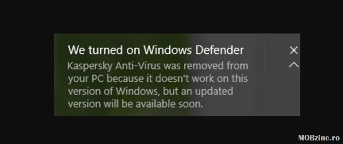 Kaspersky acuza Microsoft de tactici monopoliste cu Windows 10. Adevar sau primul semn de panica?