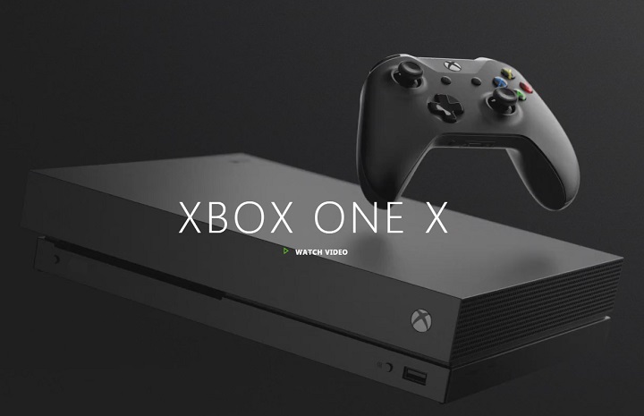 Microsoft a prezentat noua consola Xbox One X