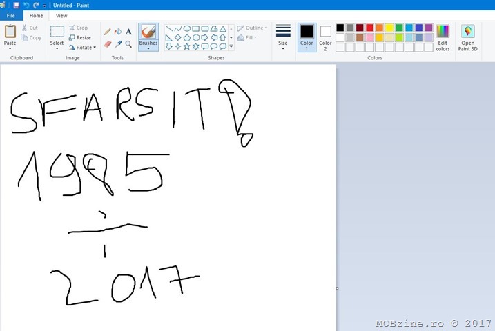 Popularul program Paint e pe cale sa fie scos din urmatoarea versiune de Windows 10, in locul sau avem deja Paint 3D