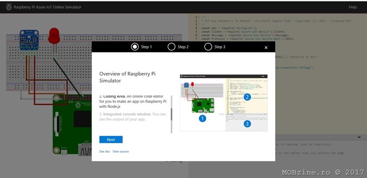 Online Raspberry Pi simulator: pentru cei ce vor sa inceapa programarea IoT dar nu au hardware-ul adecvat