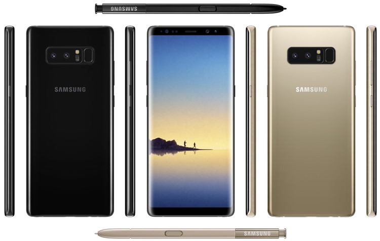 Primele imagini clare cu Samsung Galaxy Note 8